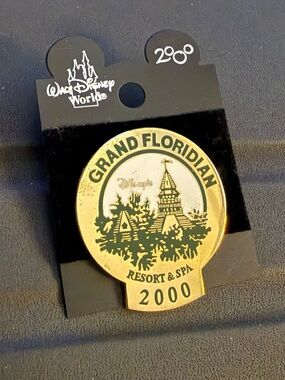 Disney Walt Disney World Grand Floridian Resort & Spa 2000 Pin - Retired